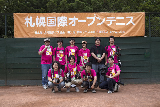 札幌国際オープンテニス撮影